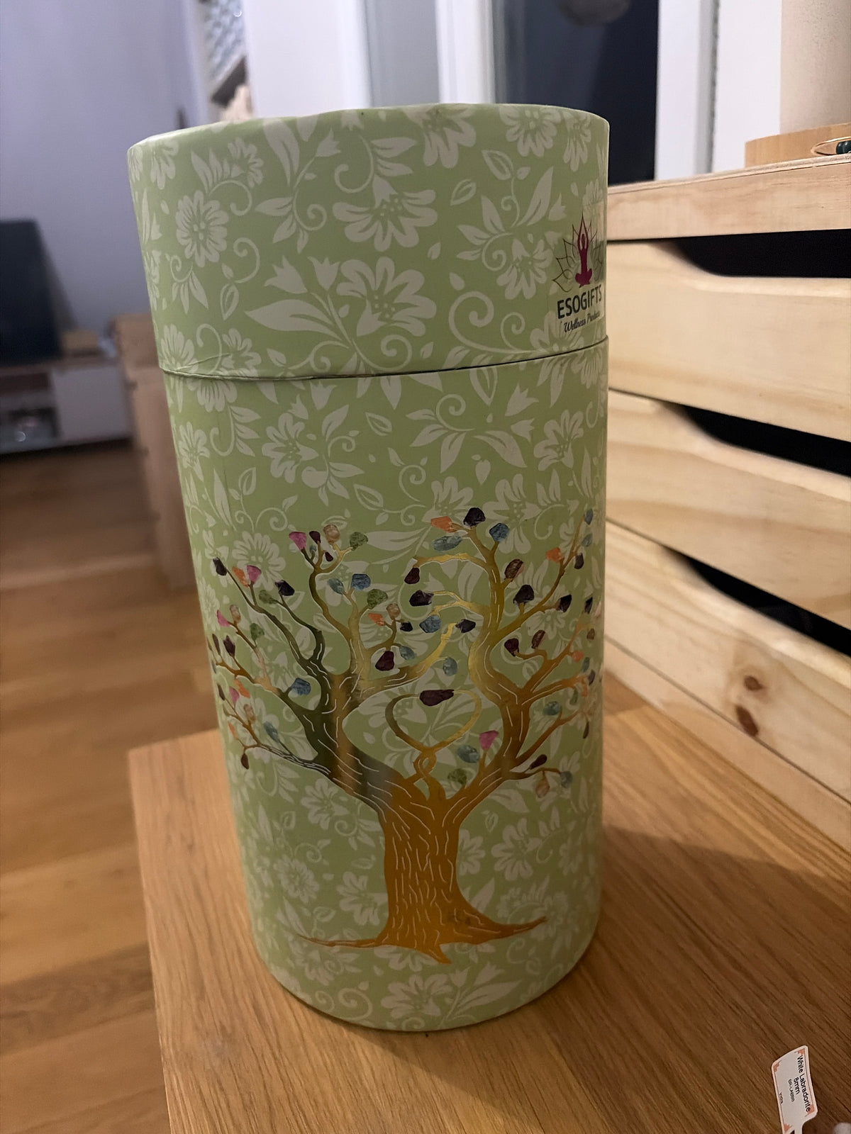 Arbre du Bonheur Lumineux Citrine 25cm