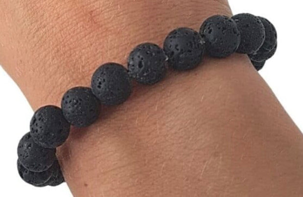 Bracelet pierre de lave