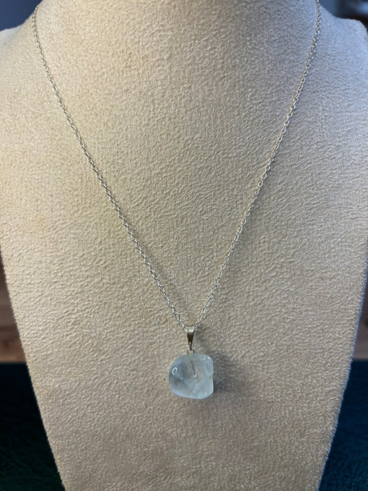 Collier TOPAZE avec une chaîne en argent 925