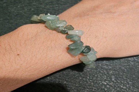 Aventurine Verte Bracelet Pierre Chips