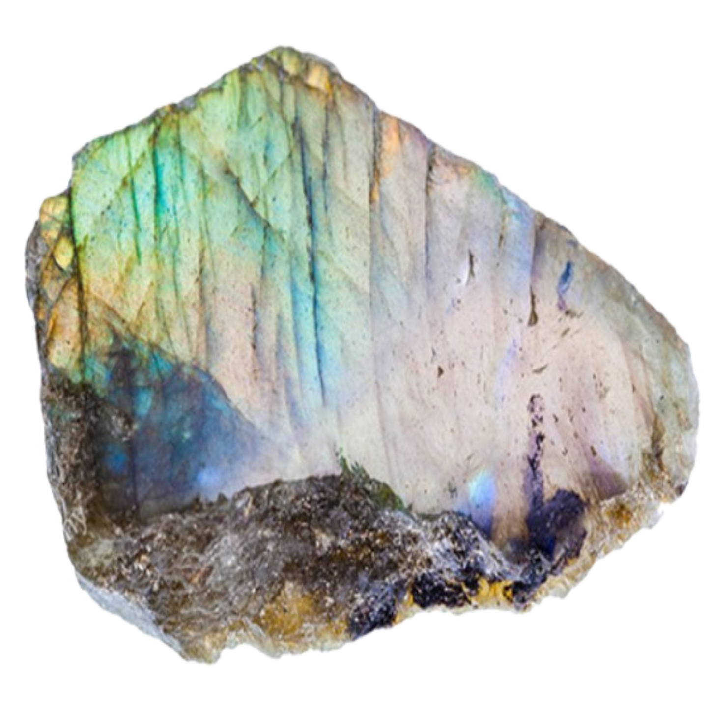 LABRADORITE 1 FACE POLIE