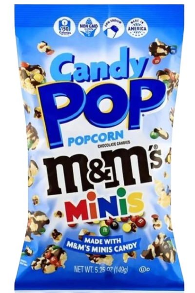Candy Pop Popcorn M&m's