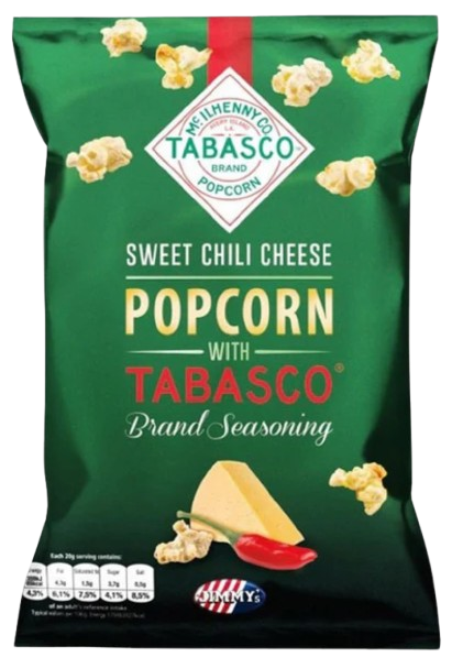 Jimmy's Tabasco Popcorn Sweet Chili Cheese