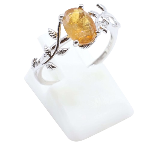 Bague Argent 925 - Citrine