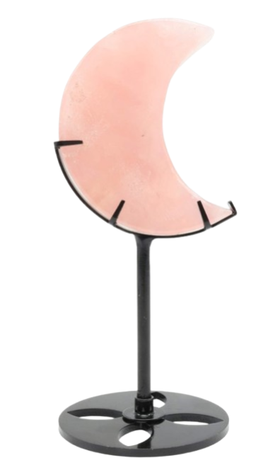 LUNE QUARTZ SUR SOCLE