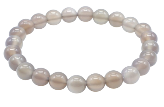 Bracelet Agate Grise