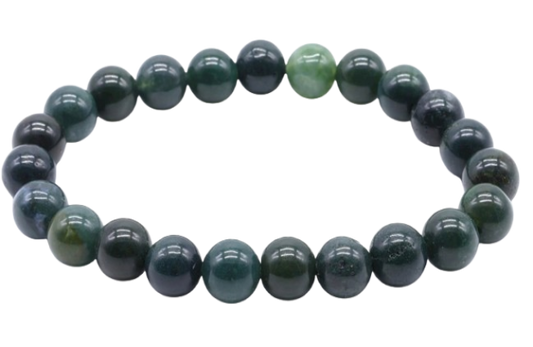 Bracelet Agate Mousse