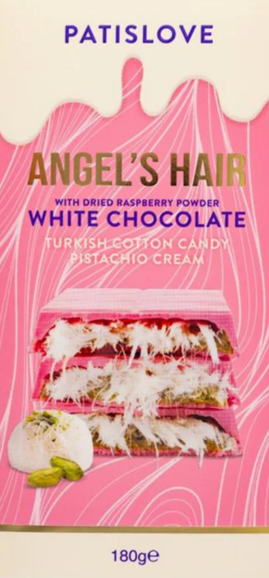 Patislove Dubai Raspberry White Chocolate Angel's Hair