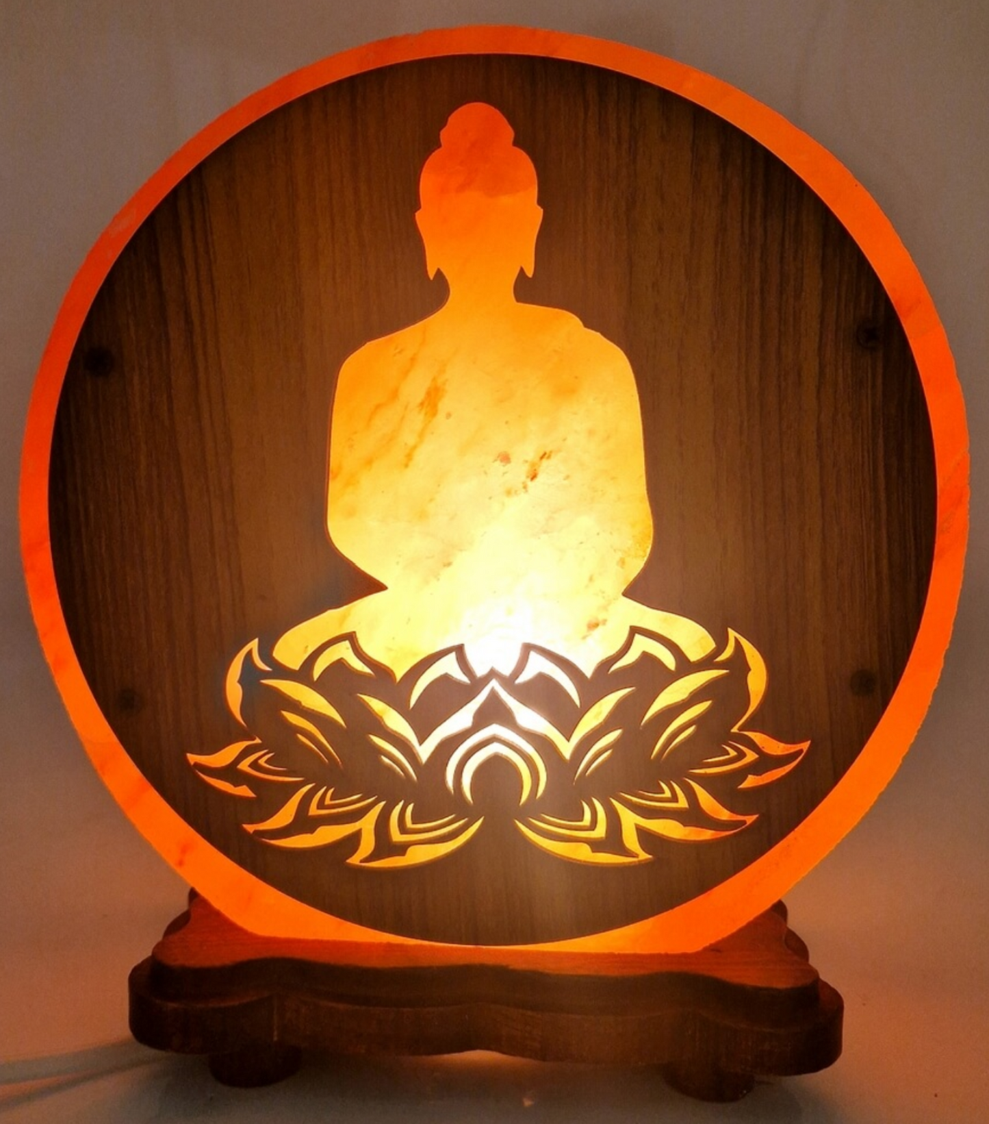 Lampe de Sel Bouddha Lotus 5KG