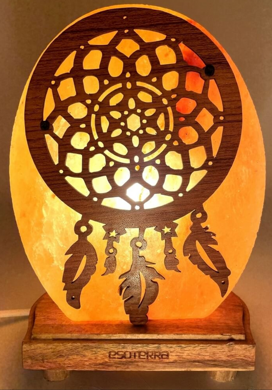 Lampe de Sel Attrape-Rêves Ovale 5KG