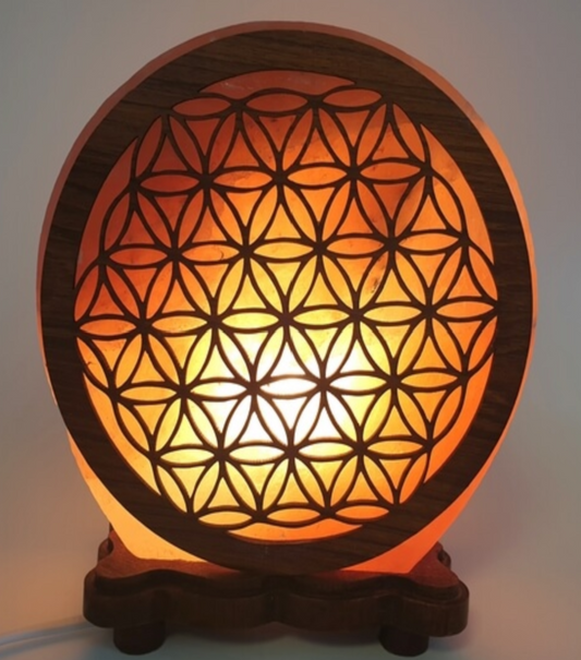 Lampe de Sel Fleur de Vie 5KG
