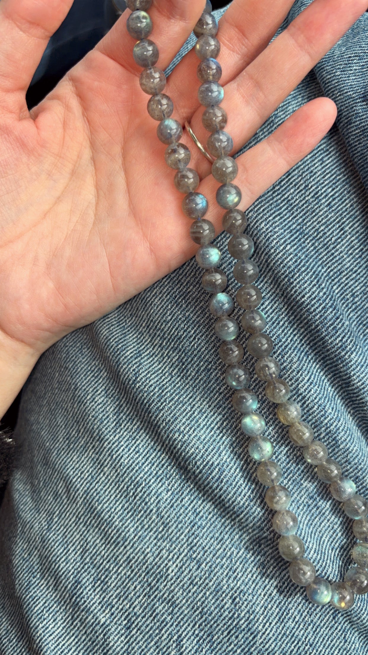 Collier labradorite