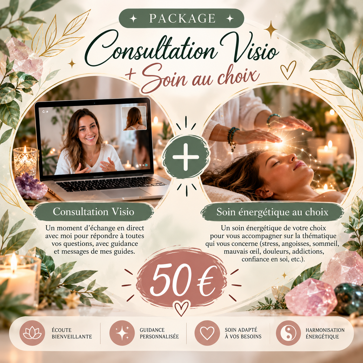 Consultation Visio + soin