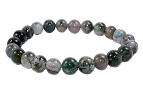 Bracelet Agate Mousse