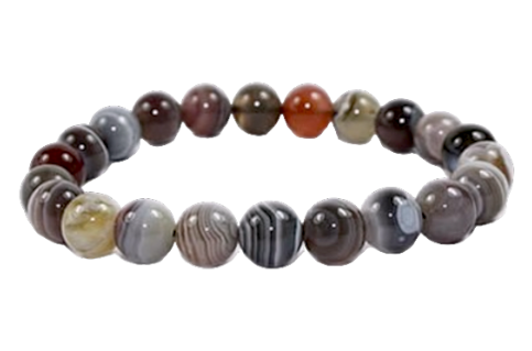 Bracelet Agate de Botswana