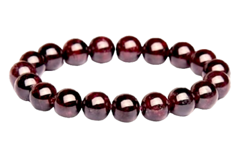 Bracelet Grenat Rouge